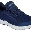 SKECHERS Work SK77281NVY Marsing-Waiola, Women's, Navy/White, Soft Toe, Slip Resistant Athletic