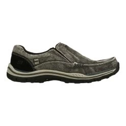 Skechers Men's Expected Avillo Relaxed Fit Slip On Shoes - Black