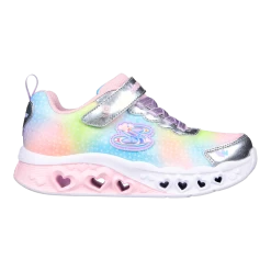 Skechers Girls' Pre-School Flutter Heart Lights Simply Love Shoes