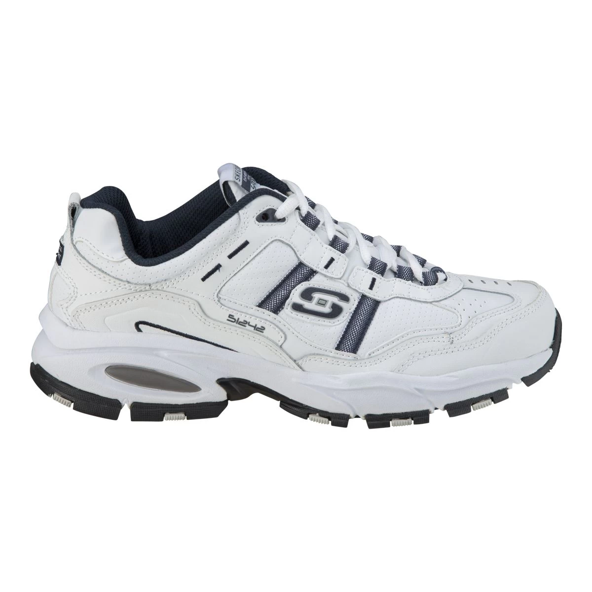 Skechers Men's Vigor 2.0 Shoes Wide Width Low Top Walking Training Leather 1 Skechers Men's Vigor 2.0 Shoes Wide Width Low Top Walking Training Leather
