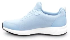 SKECHERS Work SSK108160LTBL Emma, Women's, Light Blue, Soft Toe, MaxTRAX Slip Resistant, EH, Slip-On Athletic, Work Shoe -Fashion Shoes Shop ssk108160ltbl inside