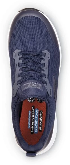 SKECHERS Work SSK108160NVY Emma, Women's, Navy, Soft Toe, MaxTRAX Slip Resistant, EH, Slip-On Athletic, Work Shoe 8 SKECHERS Work SSK108160NVY Emma, Women's, Navy, Soft Toe, MaxTRAX Slip Resistant, EH, Slip-On Athletic, Work Shoe -Fashion Shoes Shop ssk108160nvy top
