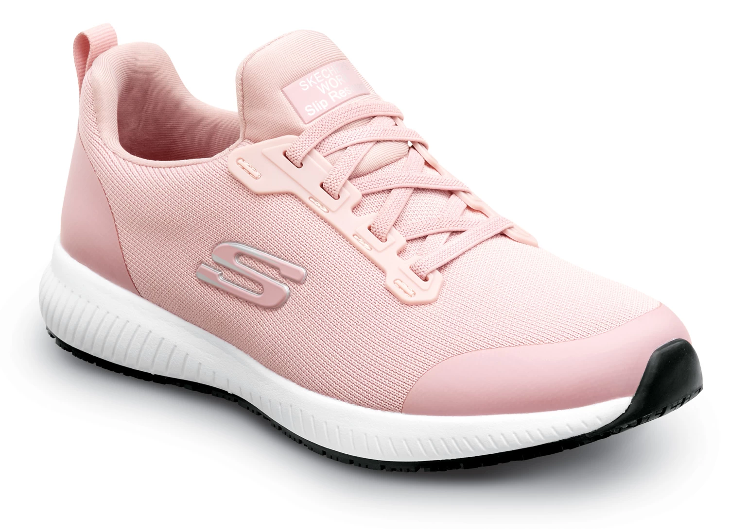 SKECHERS Work SSK108160PNK Emma, Women's, Pink, Soft Toe, MaxTRAX Slip Resistant, EH, Slip-On Athletic, Work Shoe 1 SKECHERS Work SSK108160PNK Emma, Women's, Pink, Soft Toe, MaxTRAX Slip Resistant, EH, Slip-On Athletic, Work Shoe