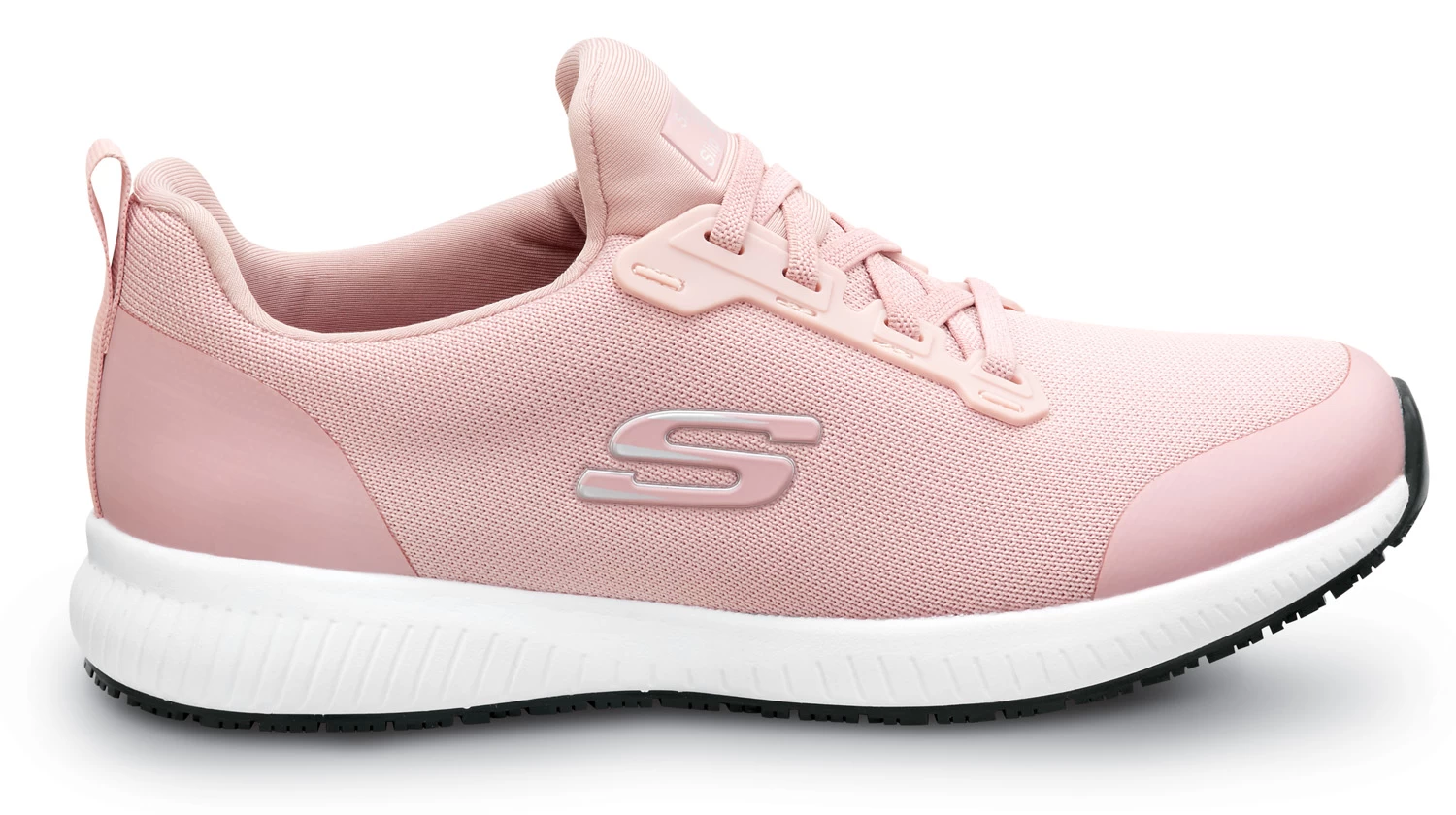 SKECHERS Work SSK108160PNK Emma, Women's, Pink, Soft Toe, MaxTRAX Slip Resistant, EH, Slip-On Athletic, Work Shoe 2 SKECHERS Work SSK108160PNK Emma, Women's, Pink, Soft Toe, MaxTRAX Slip Resistant, EH, Slip-On Athletic, Work Shoe - Image 2