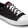SKECHERS Work SSK9740BKW Patrick Black/White, Men's, Soft Toe, Slip Resistant Skate Shoe