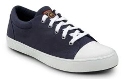 SKECHERS Work SSK9740NVW Patrick Navy/White, Men's, Soft Toe, Slip Resistant Skate Shoe